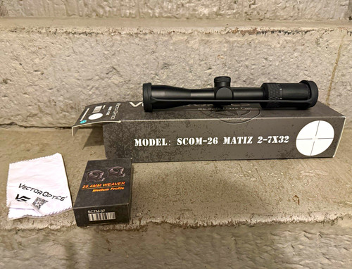 Vector optics matiz - optics, 2-7x32